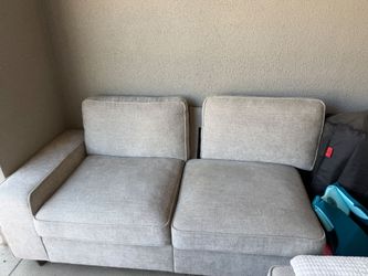 Large Grey couch need gone ASAP. Send your offers pick up in fontana