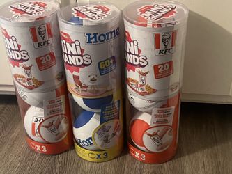 Mini Brands - 2 KFC Food And 1 Home Style Toy Balls 