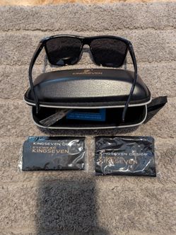Kingseven Polarized Sunglasses with Case