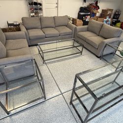Couches / Coffee Table & Side Tables 
