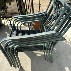 5 Frames De Sillas Para Patio Sólidas