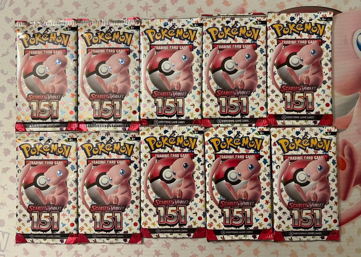 Pokemon 151 Booster Packs