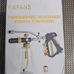 New!! Foam Cannon Gun Dual Connector Accessory for Pressure Washer... $50 firm