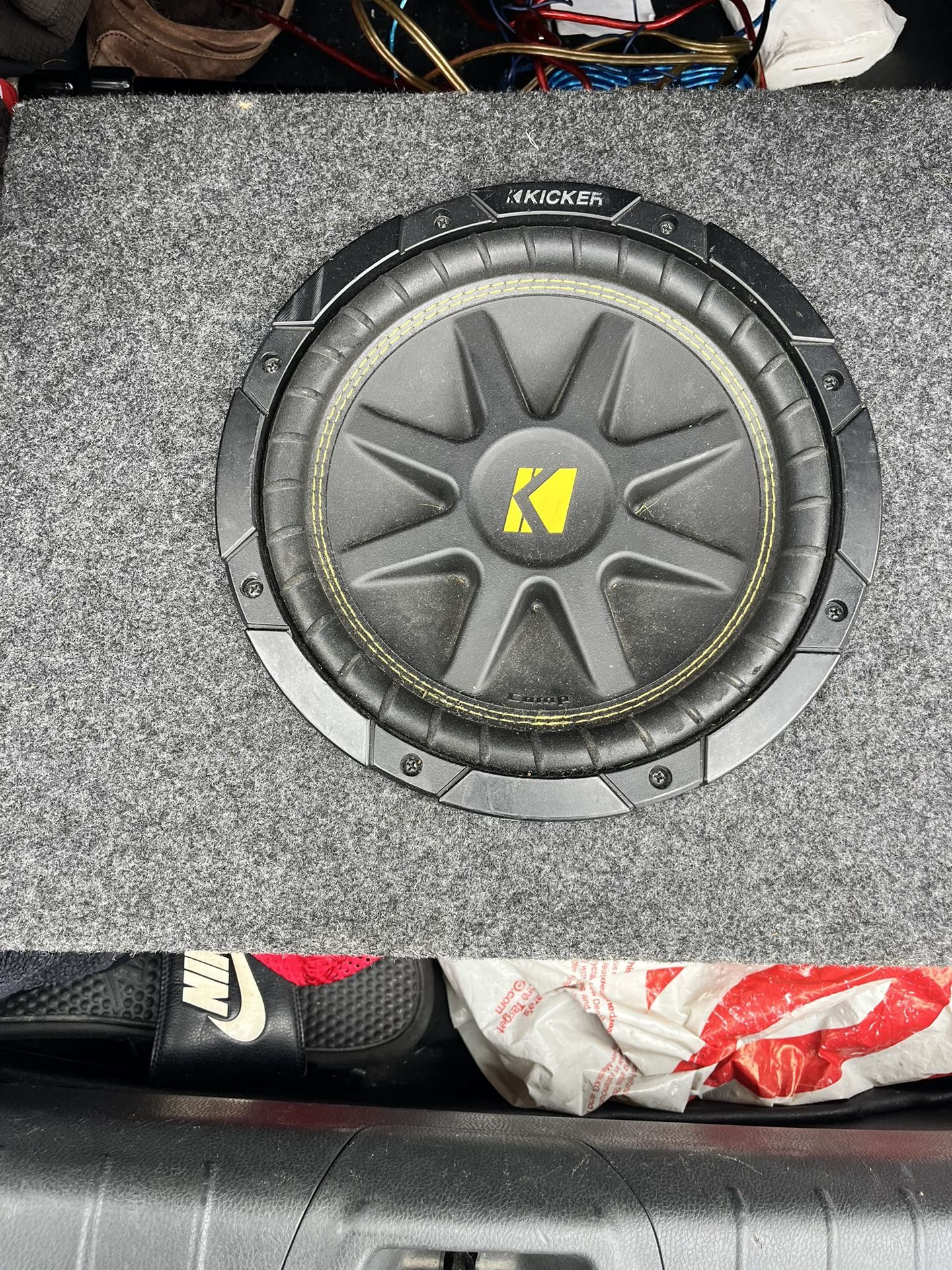 Kicker Sub Box And Amp !