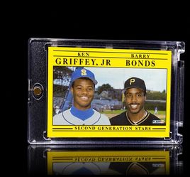 1991 Fleer Ken Griffey Jr & Barry Bond