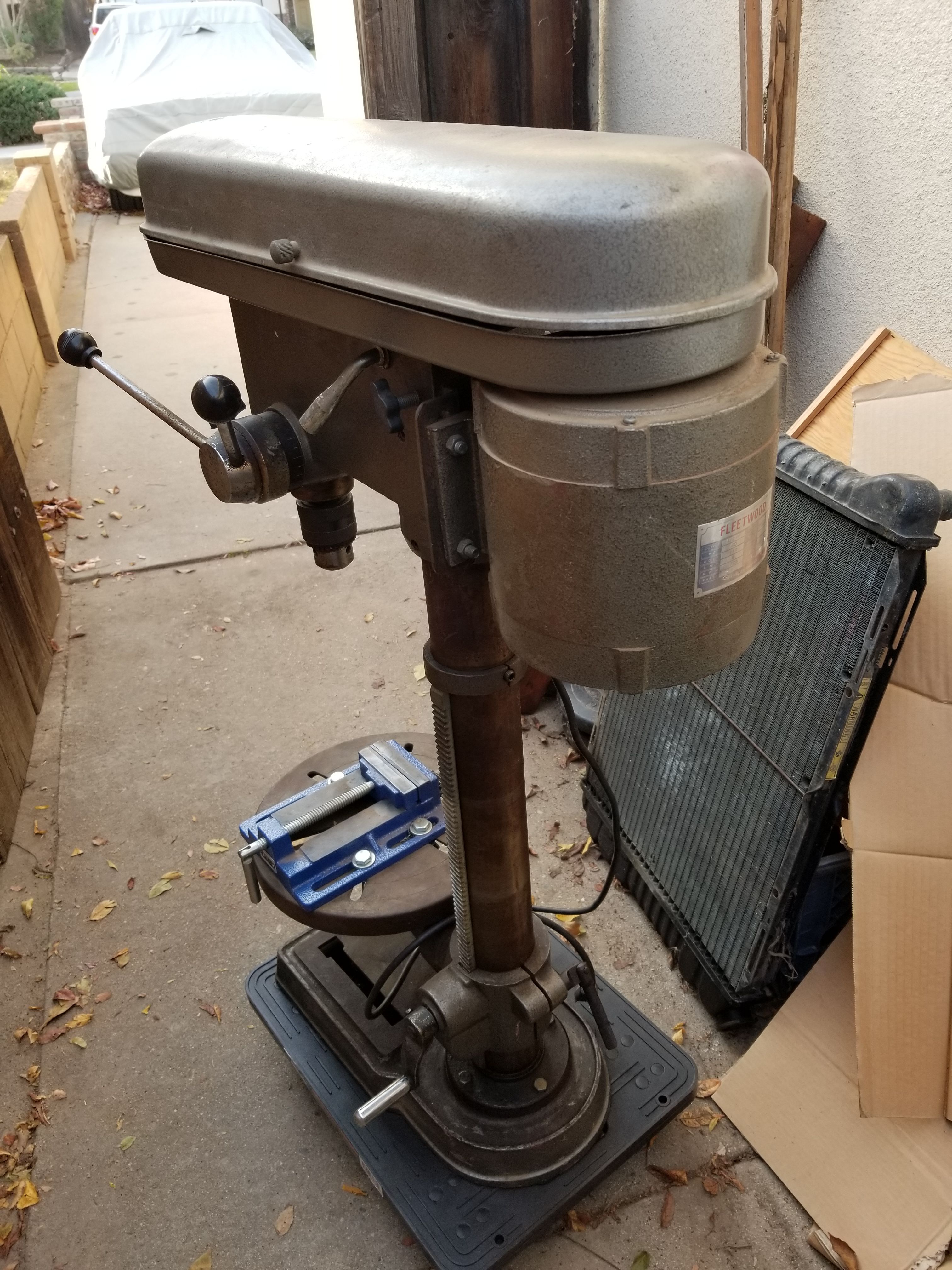 Fleetwood heavy duty drill press