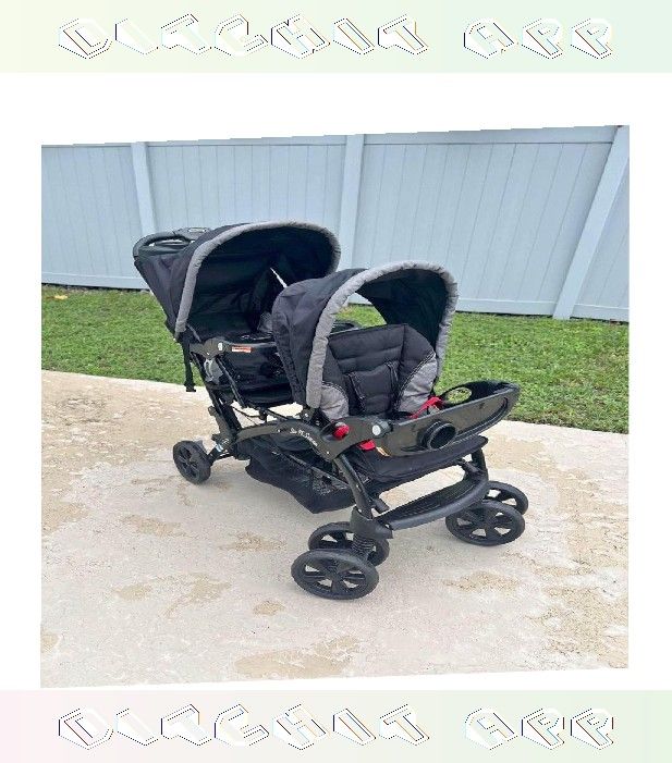 family teach Brand New Kid Stroller Secure, Hip, and Ready for Adventures