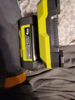 Ryobi BATTERY and CHARGER
