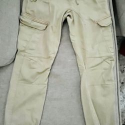 Men’s Large Tan Joggers
