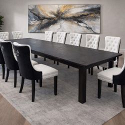 Custom Designed Farmhouse Dining Tables.