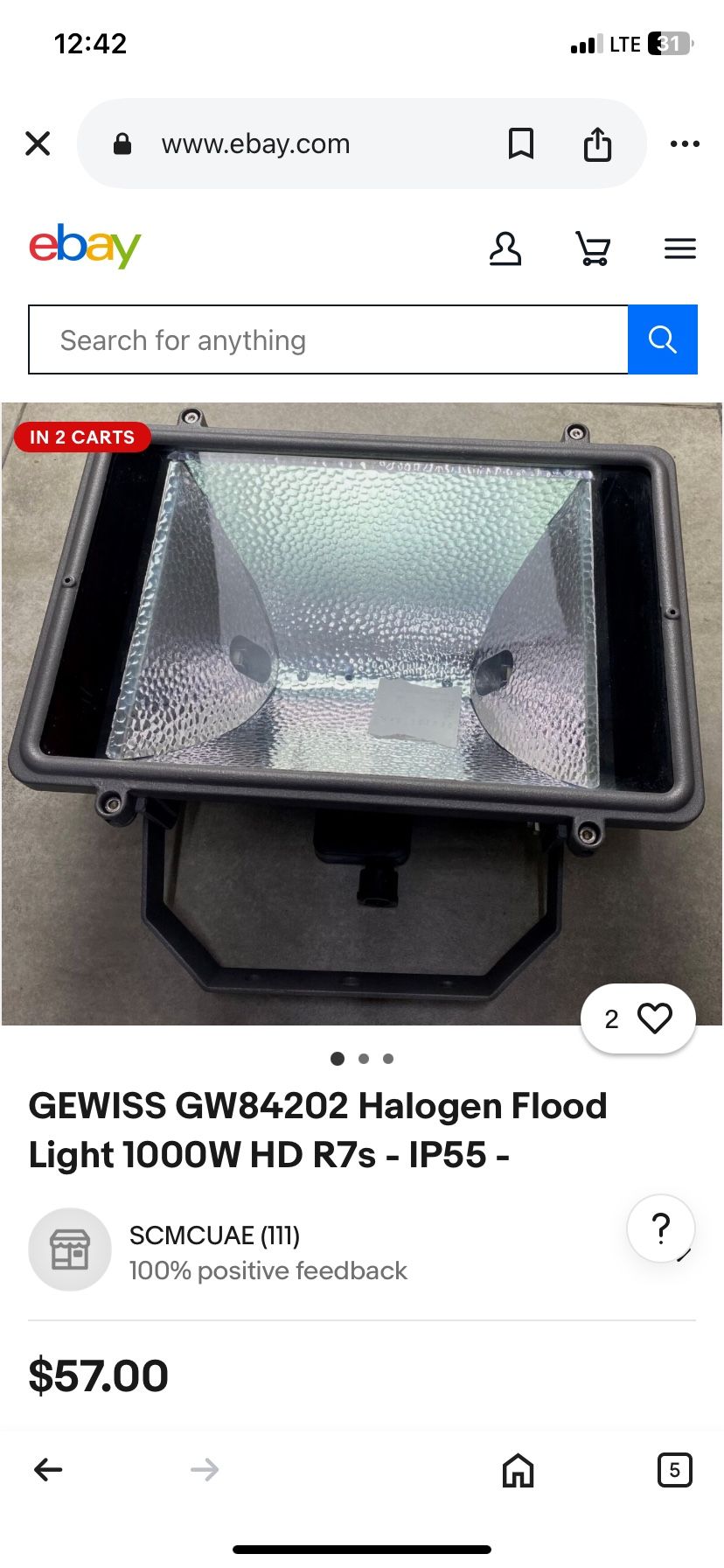 Floodlights (have 7)