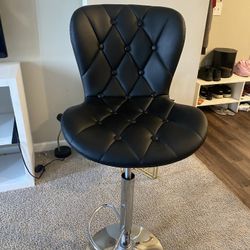 Black Bar Stool 