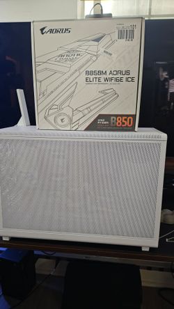 Lian Li A3 + Gigabyte B850 Elite Wifi Ice MicroATX Motherboard