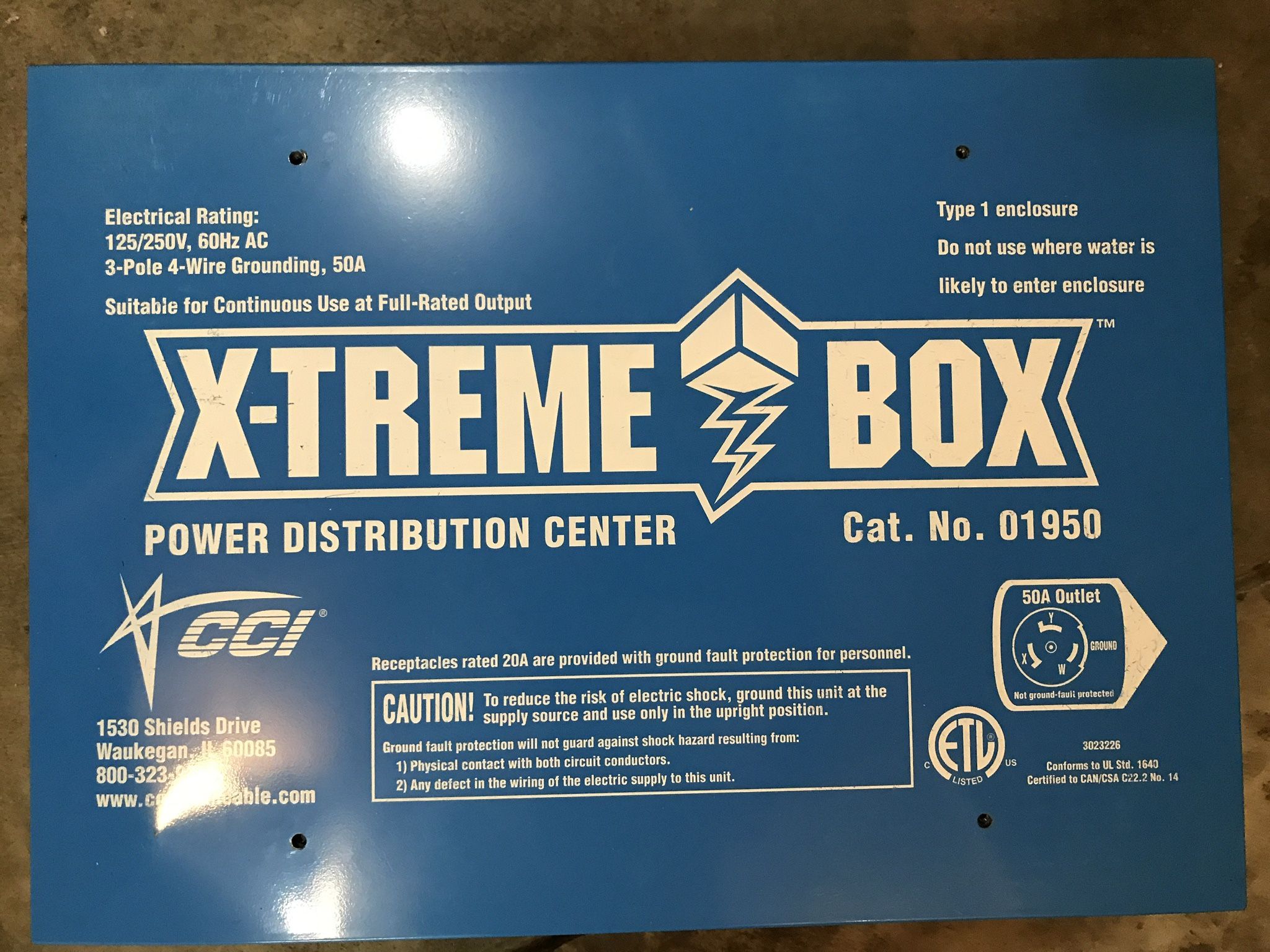 XTREME BOX X-Treme Power Distribution Center