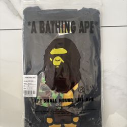 Black Bape X Baby Milo Shirt Size M