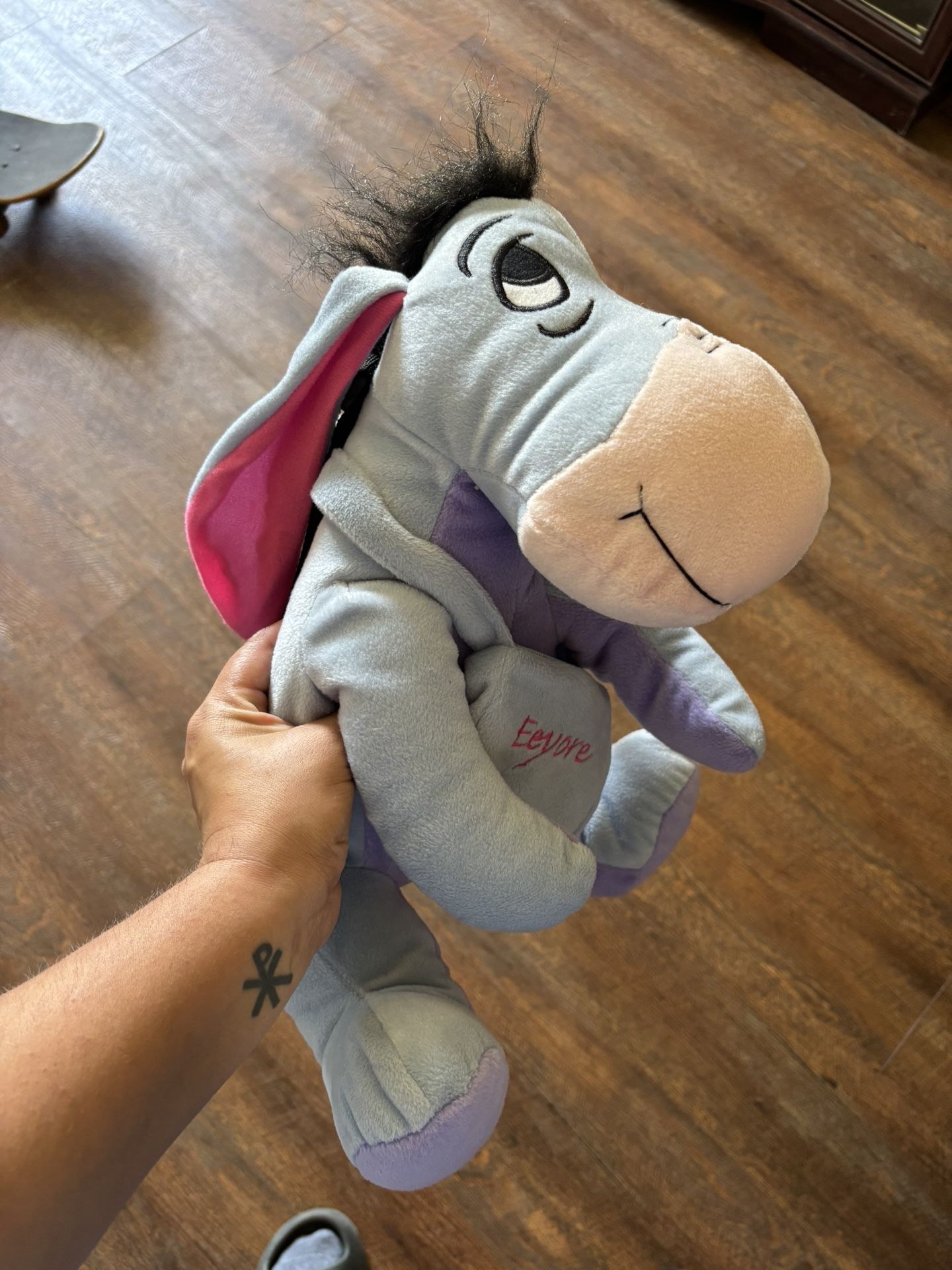 Winnie The Pooh Eeyore Plush Backpack