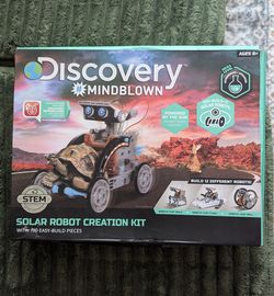 Discover solar robot creation kit