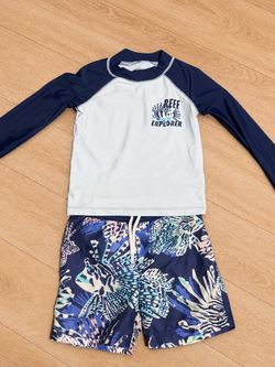 Boys’ 2-Piece Swim Set – Size 3T