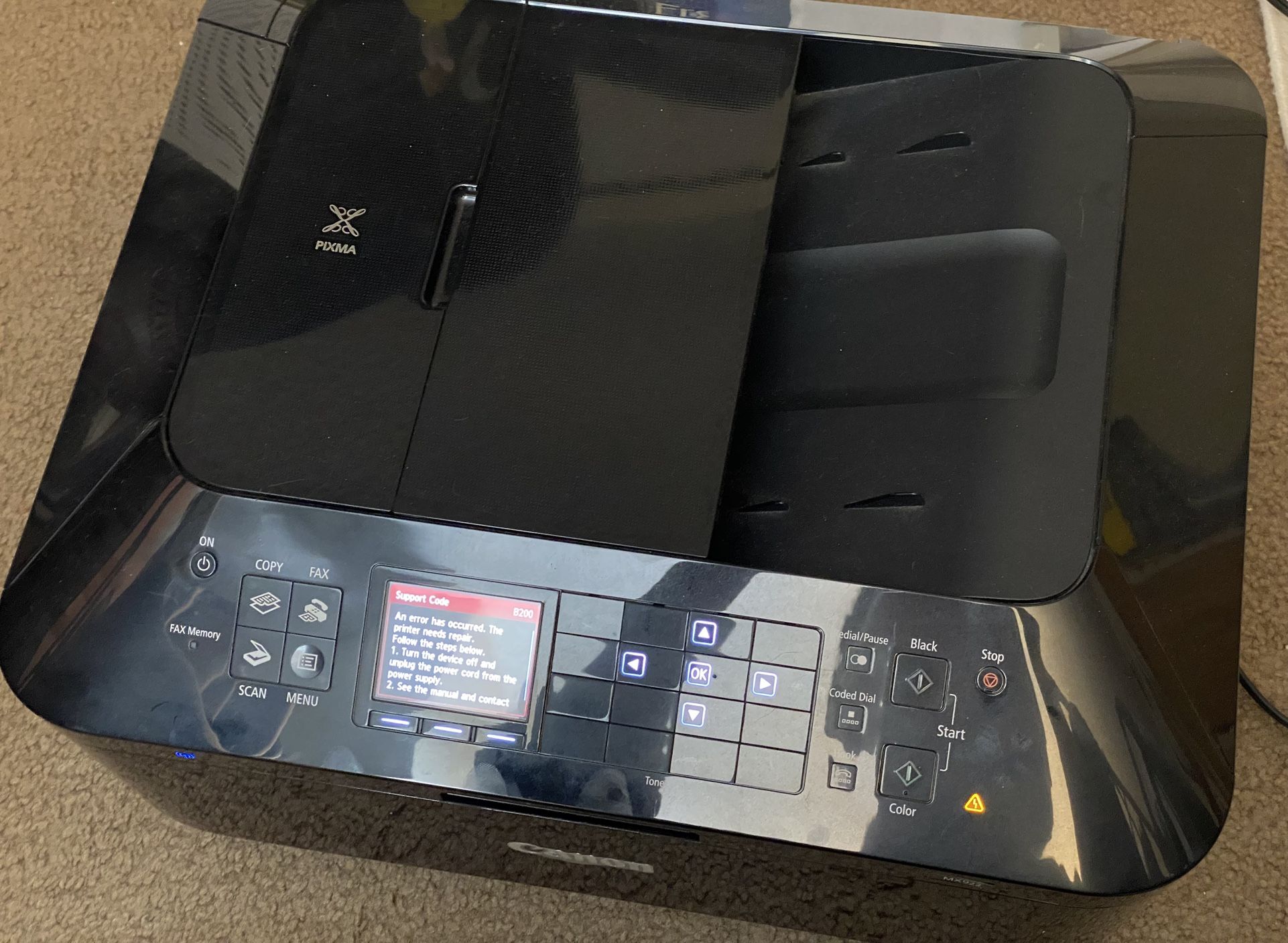 Canon Mx922 With b200 Error