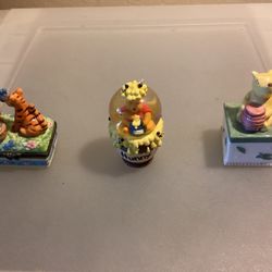 Disney Winnie The Pooh Figurines 