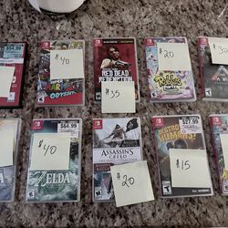 Nintendo Switch games