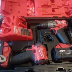 M18 Milwaukee Fuel Hammer/drill And Impact 