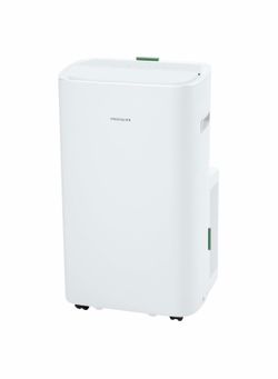 14000 BTU (ASHRAE) Portable Air Conditione r with Supplemental Heat and Dehumidifier in White with WiFi