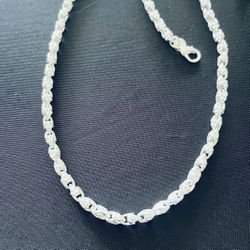 Beautiful 925 Sterling Silver Overlay Chocker For You Or Someone Special 