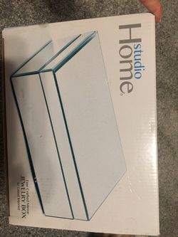 Studio Mirrored Jewelry Box Brand New