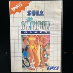 Sega Master System 1989 - California Games Untested