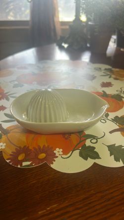 Vintage glass juicer
