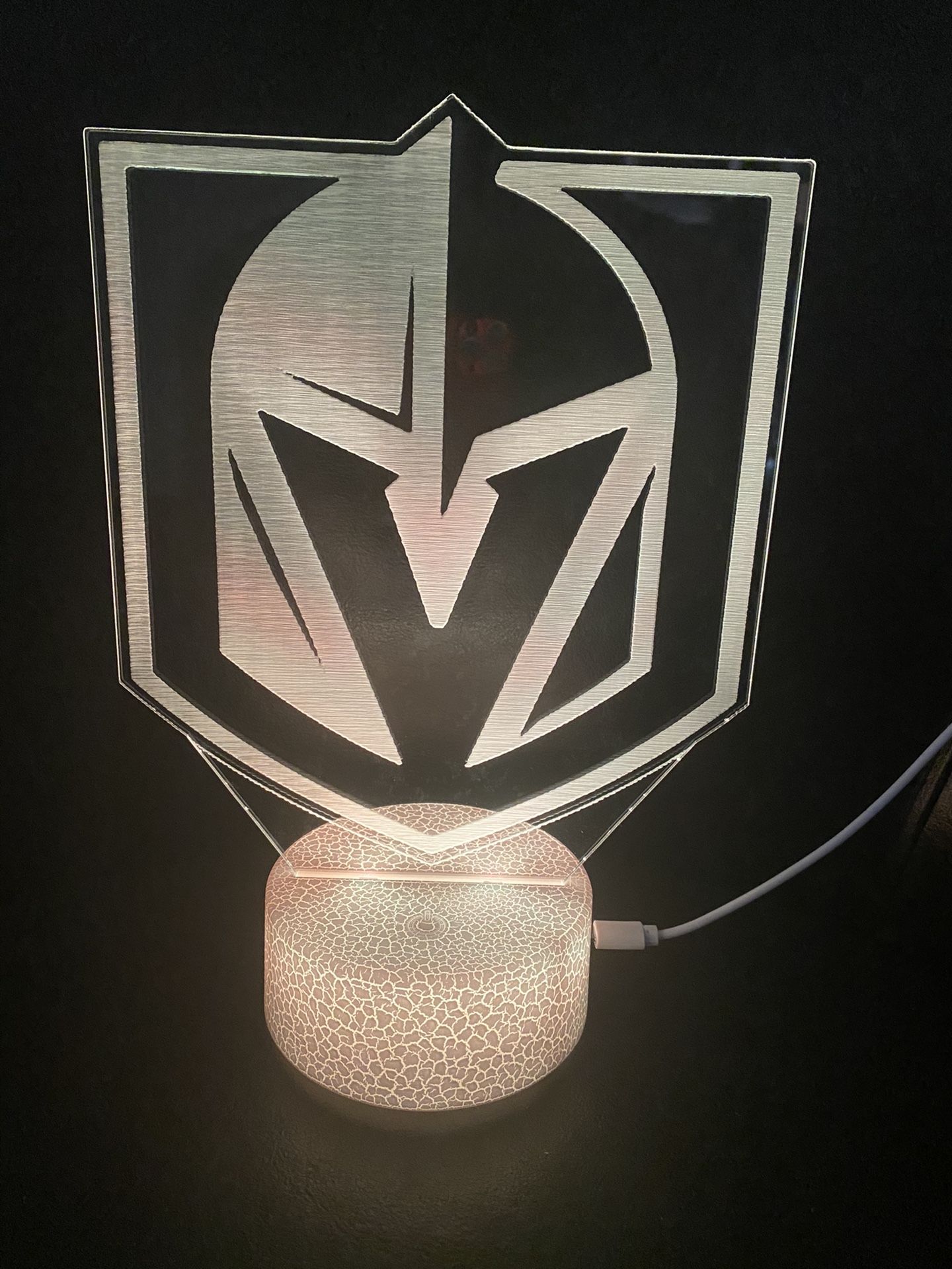 VGK Hockey Vegas 3d Lamp
