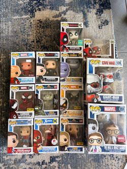 Marvel Funko Pop collectibles
