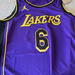 Lakers Lebron James #6 Jersey 