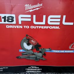 Milwaukee M18 12” Miter Saw Dual Bevel ONE KEY Tool Only Brand New In Box 