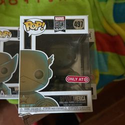 Marvel Funko Pop CAPTAIN AMERICA (Patina) #497! (Marvel 80th, Target Exclusive!)