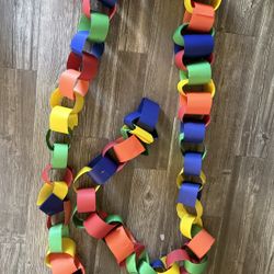 Paper Garland For Parties Or Classroom Decor 