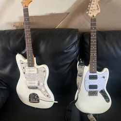FS/FT Squier Jazzmaster & Mustang Matching Pair