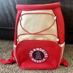 Los Angeles Angels Baseball Cooler Backpack