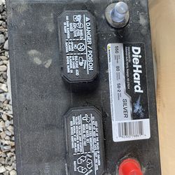Diehard 12 V battery