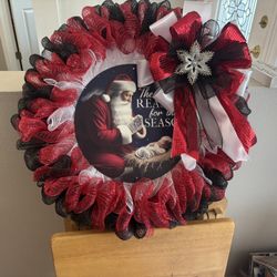 Newly Made Christmas Wreaths