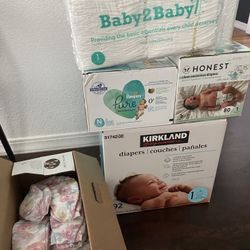 NEW diapers Selling Together