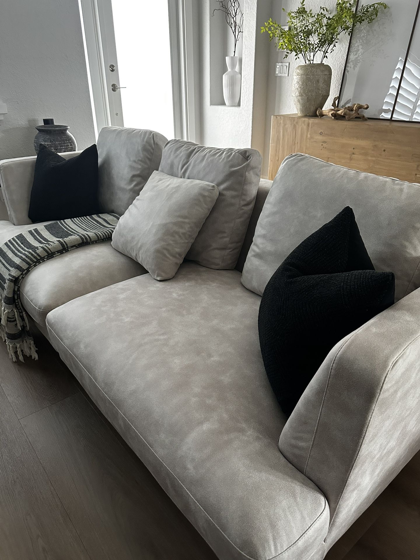 3 seater deep seat sofa