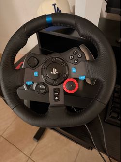 Logitech G29 Driving Force Racing Wheel & Pedals Setup PS4 PS3