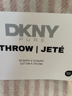 DKNY Throw Blanket