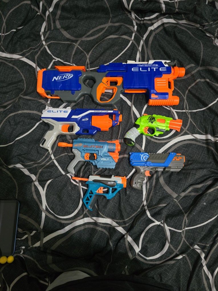 Assorted Nerf Guns