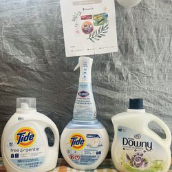 Tide Free & Gentle Detergent 