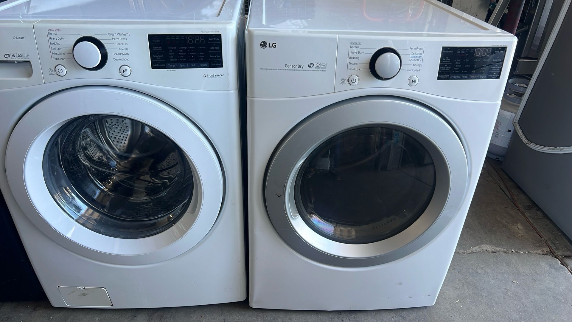 LG Set Of Washer And Dryer