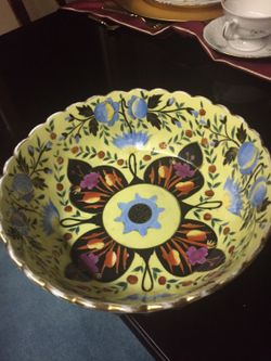 Vintage Antique Porcelain Bowl