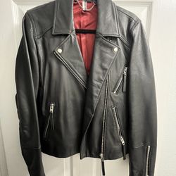 Topshop Brand New Leather Jacket XL (UTC Area)